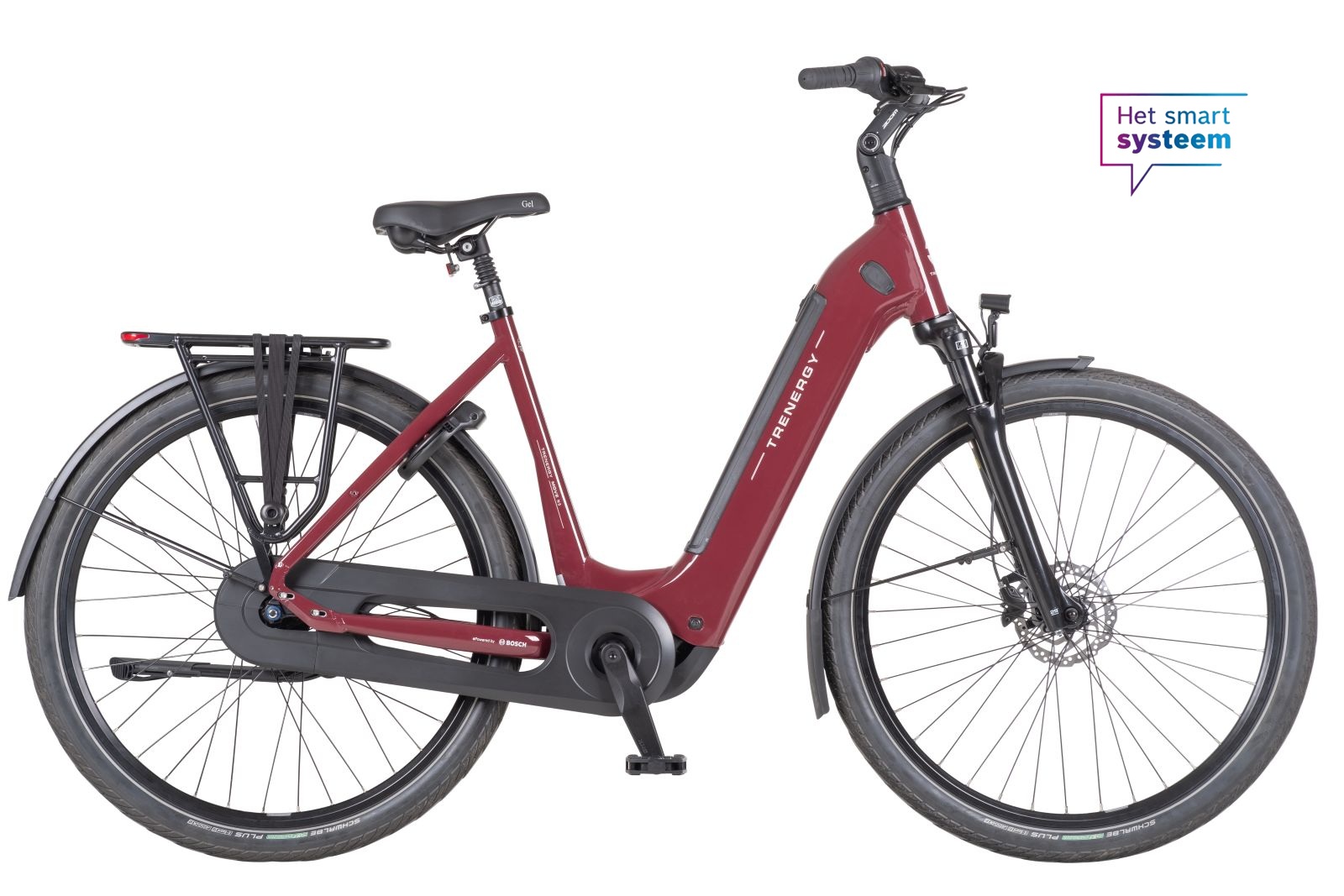 Elektrische fiets Trenergy Move N5 Bordeaux
